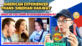 Американцы едут по Транссибирской магистрали Что они думают о РЖД ? 🇷🇺 (REACTION)