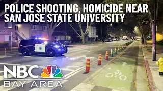 Authorities Continue to Investigate Homicide, Police Shooting in San Jose