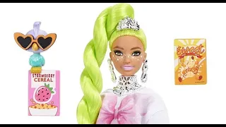 Рапунцель с Зелёной Косой? Barbie Extra 11 ★ Стрим-Распаковка Куклы