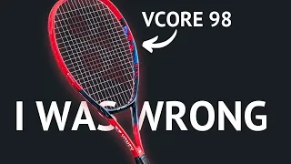 THIS tennis RACKET is SURPRISINGLY GOOD | YONEX VCORE 98 REVIEW