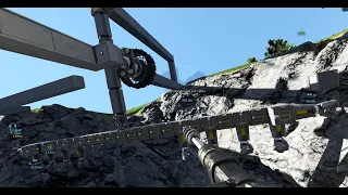 Space Engineers 3. Стационарный автоматический бур.