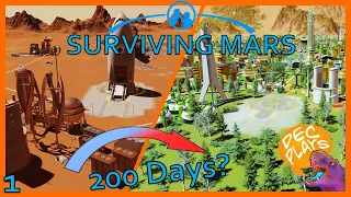 Can We Terraform Mars in 200 Sols? - Surviving Mars #1