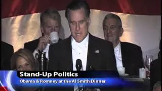 Stand- Up Politics: Obama & Romney at the Al Smith Dinner
