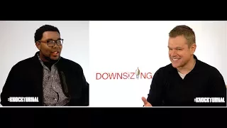 Matt Damon Talks 'Downsizing' & Working With Alexander Payne