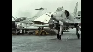 Rainy Aircraft Carrier Ops 1960s