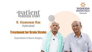 Treatment for Brain Stroke | Burr Hole Surgery | Yashoda Hospitals Hyderabad