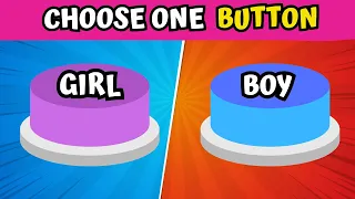 Choose One Button – YES or NO Challenge|40 Hardest Choices EVER!#fungame