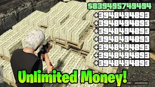 NEW EASY UNLIMITED MONEY GLITCH IN GTA 5 ONLINE
