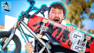 BMX ПРОТИВ СКЕЙТА