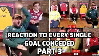 AFTV reaction to every goal Arsenal have conceded this season | Part 3