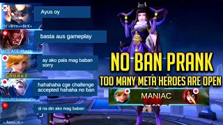 FANNY PRANK!!!! NO BAN PRANK | AUTO MANIAC IN JUST 47 SEC!!?? WOW!!! | WRONG MOVE ENEMIES!! |MLBB