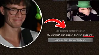 Luca BANNT Sandra vom SERVER 😳