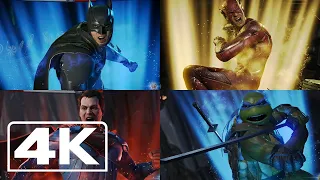 Injustice 2 All Super Moves And Victory Poses Including All DLC's 4K UHD (2022)