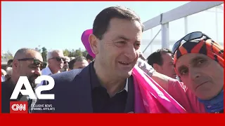 Shqiptari mbulon Tavon me flamurin e PS në Athinë. "Nuk ka lidhje takimi me Belerin"
