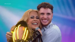 JOELMA E DIEGO MARTINS NO " QUEM VEM PRA CANTAR " DOMINGÃO COM HUCK