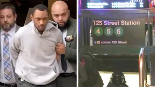 Suspect charged with murder, accused of fatally pushing subway rider onto tracks