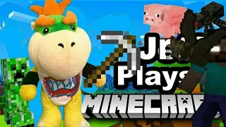 SML Movie: Bowser Jr Plays Minecraft