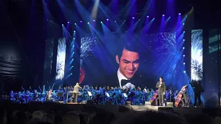 Andrea Bocelli with Matteo Bocelli live - Happy Xmas (War is Over) @ Sandalford, Nov 5, 022