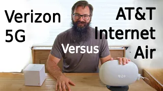 Speed Showdown: AT&T Internet Air vs Verizon 5G Cube