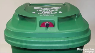 How to Use Your Organics Cart Lock