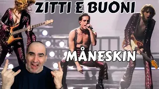 Måneskin - Zitti E Buoni - Italy 🇮🇹 - Grand Final - Eurovision 2021 ║ French Reaction !