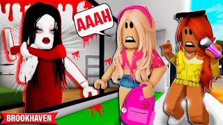 PASSAMOS A NOITE NA CASA ABANDONADA | Historinhas Brookhaven Roblox | Bibi e Lud