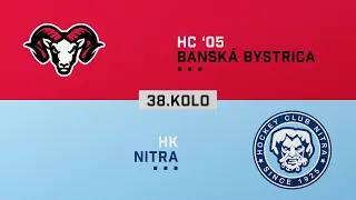 38.kolo HC 05 Banská Bystrica - HK Nitra HIGHLIGHTS