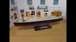 Built Kit Review: R.M.S. Titanic, by Academy in 1/700 scale