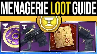 Destiny 2 | MENAGERIE LOOT GUIDE! Unlimited Chest Exploit, Guaranteed Weapons, Imperials & Runes!