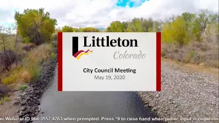 City Council Virtual Meeting & Study Session - 5/19/2020