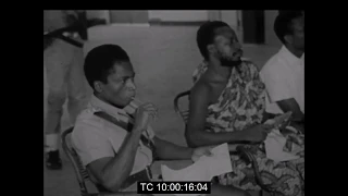 Arraignment of Pro-Nkrumah Coup Plotters  | Military Tribunal | April 1967