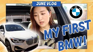 My First BMW Car Tour: 2020 X1 w/ Premium Package | Crystall Cho