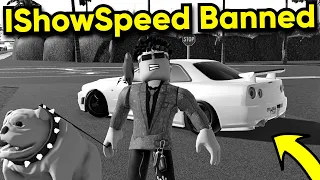IShowSpeed Got Banned On Roblox!