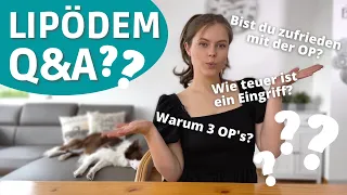 Lipödem Q&A | Warum 3 OP's? Zufrieden mit dem Ergebnis?...| kriss colours