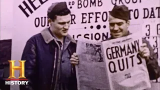 WWII in HD: VICTORY IN EUROPE: VE Day Celebrated Across the Globe, 5/8/45 | History