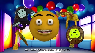 A planet song! | "I'm Venus!" | come learn about planets kids! | Goji Bears! | music-video for kids