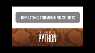 Jentezen Franklin - Spirit of Python Defeating Tormenting Spirits