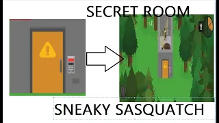 sneaky sasquatch how to get in the SECRET ROOM