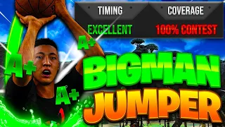 BIGGEST GREEN WINDOW BIG MAN JUMPSHOT NBA 2K24 NEXT GEN & CURRENT GEN! BEST BIG MAN JUMPSHOT 2K24!