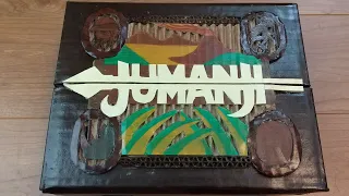 How to make JUMANJI Board Game with Cardboard, DIY; Stay at home!　（ジュマンジ 1995）