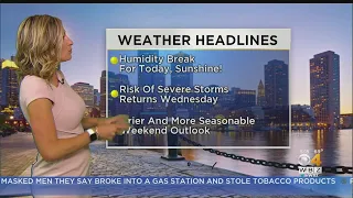 WBZ Morning Forecast For August 20