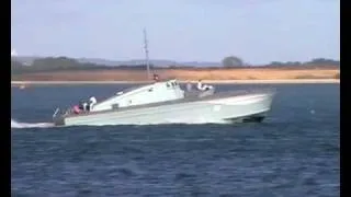 1942  British Powerboat Company 22m Motor Gun Boat MGB 81