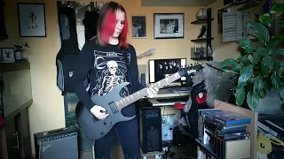 DEATHSTARS Death Dies Hard - guitar cover