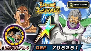 100% EZA PARAGUS & BROLY LEVEL 10 LINKS + STICKER EFFECT! Dragon Ball Z Dokkan Battle