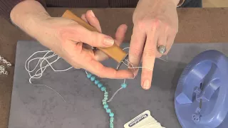 How to Make A Knotted Bead Necklace