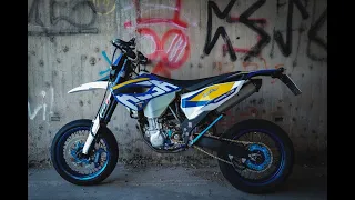 Husaberg FE 501 mein Supermoto Umbau