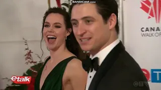 Tessa Virtue and Scott Moir celebrate their induction onto Canada's Walk of Fame (etalk)