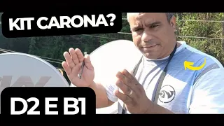 Satélite 📡 B1 e D2 Com Kit carona?