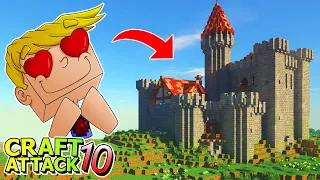 Croco zeigt mir seine RIESIGE BURG! BASETOUR! - Minecraft Craft Attack 10 #65