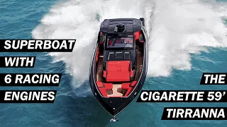 Super Boat with 6 Racing Engines